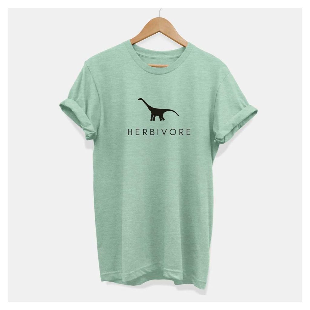 Herbivore Dinosaur Ethical Vegan T-Shirt