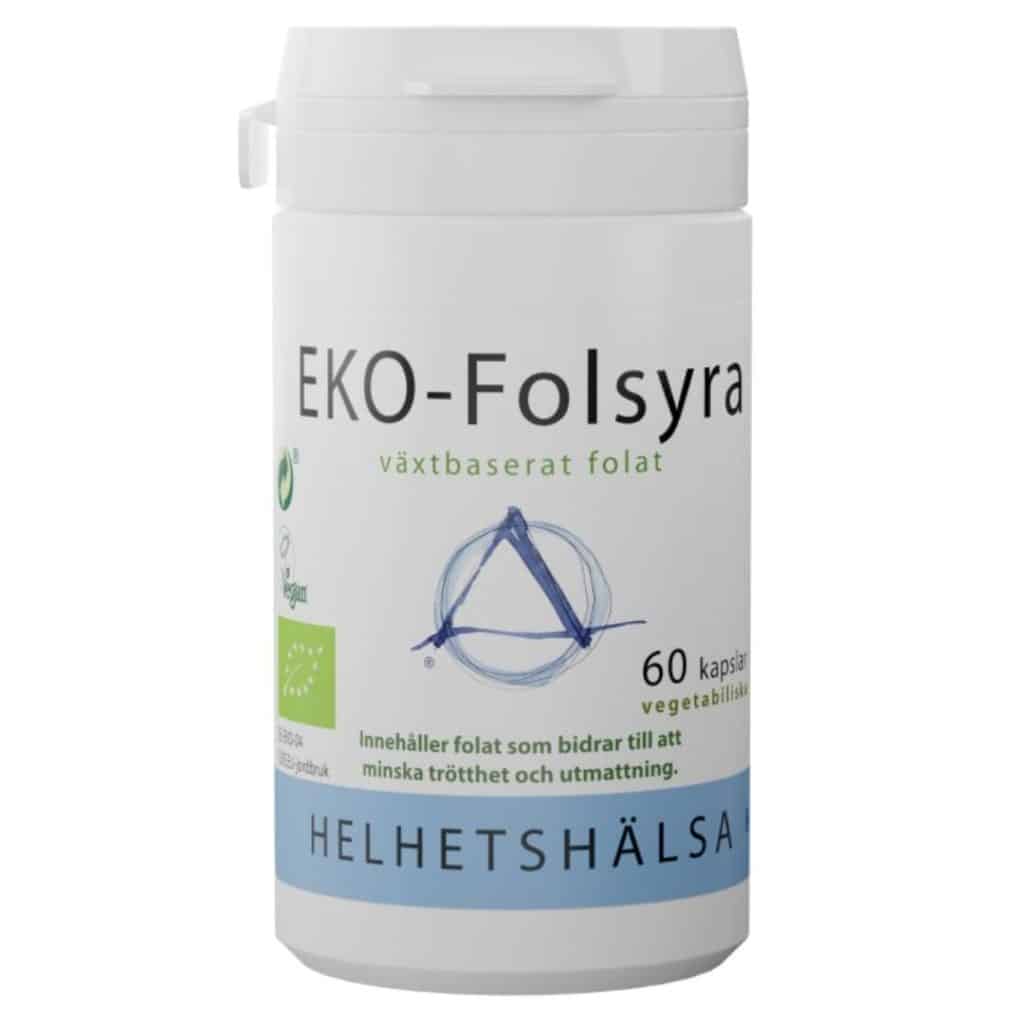 Helhetshälsa EKO-Folsyra 60 kapslar