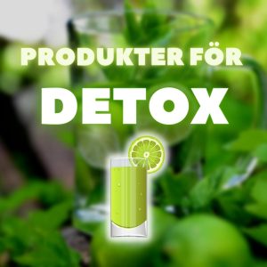 Produkter för detox