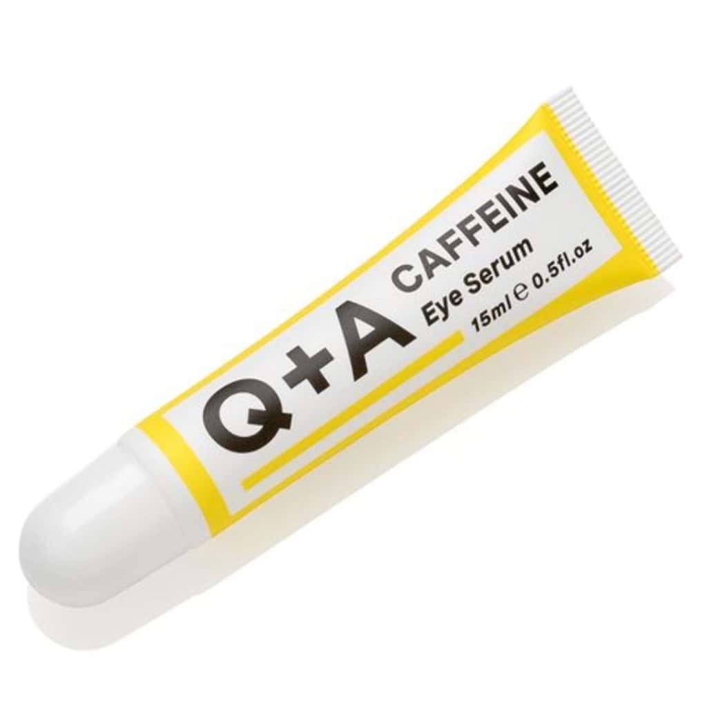 Flaska av Q+A Caffeine Eye Serum 15 ml.