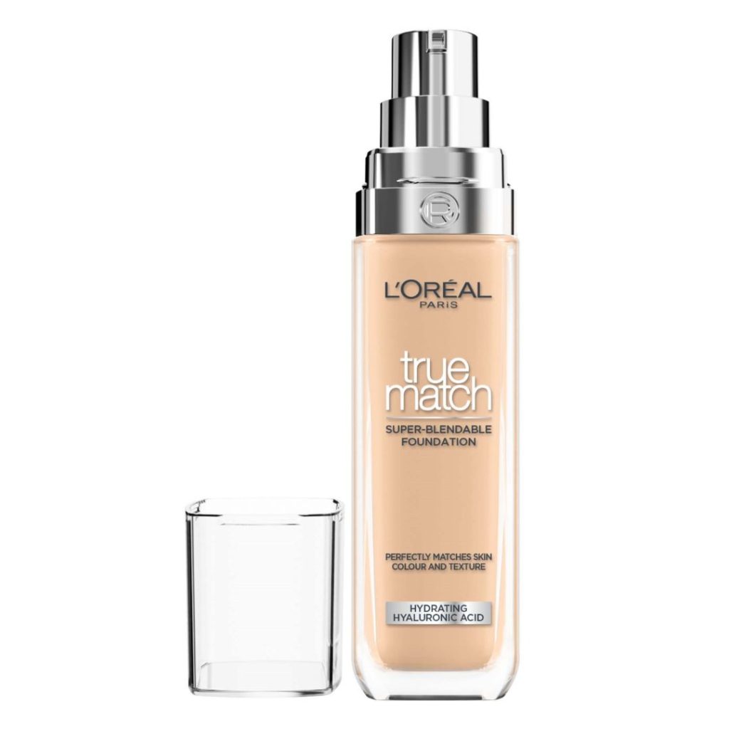 L’Oréal Paris True Match foundationflaska med pump