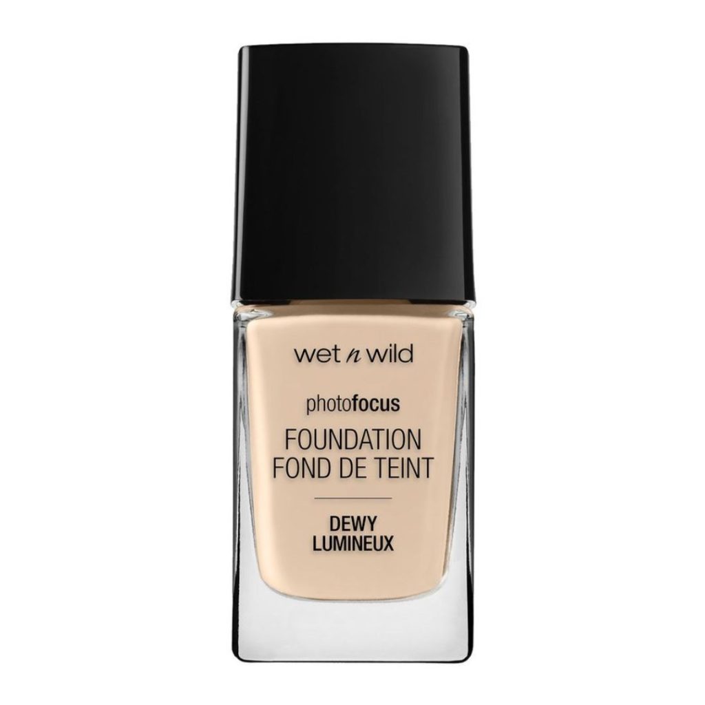 Wet n Wild Dewy foundationflaska med svart lock